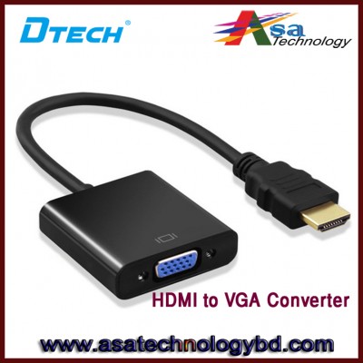 HDMI to VGA Converter 4K Supporter