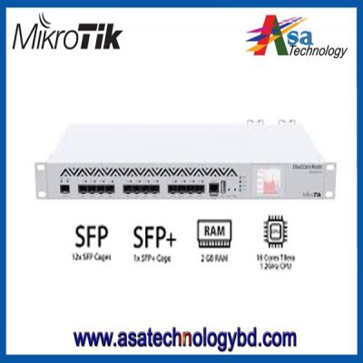 MIKROTIK Cloud Core Router (CCR1016-12S-1S+) (RouterOS Level 6)