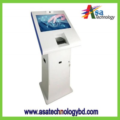 Touch Screen 32 inch Interactive Kiosk with Key Card Dispenser