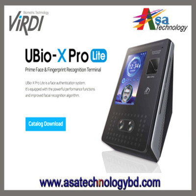 Virdi UBio-X Pro Lite Face & Fingerprint Recognition Terminal